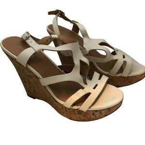 #1349 XAPPEAL Strappy Cork Wedges sandals SIZE 8.5